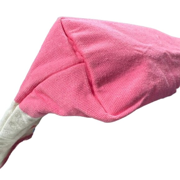 Pink Sailboat Canvas Preppy Beach Resort Cruise Vacation Tote Bag 15 x 11 x 3 - Picture 14 of 15